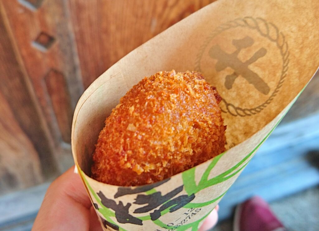 豚捨のコロッケ