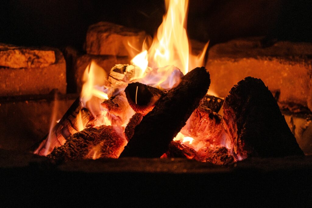 焚き火