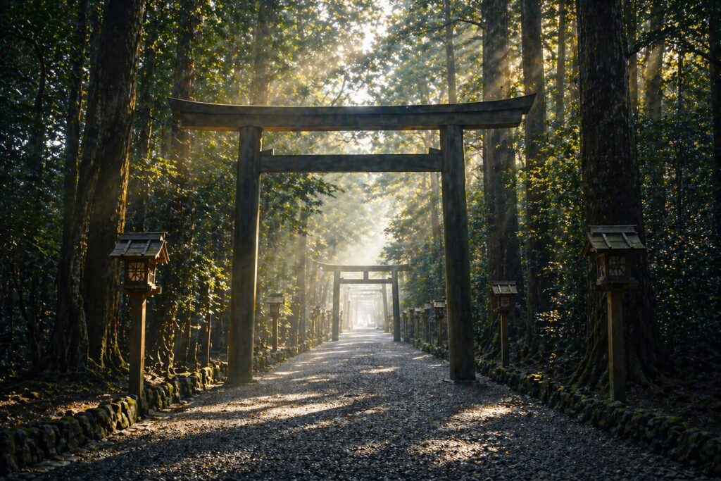 参拝の道のりは自分の心を映す旅