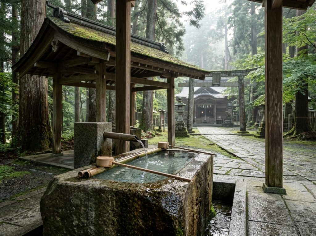 神社の手水