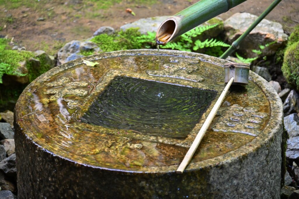 龍安寺 つくばい