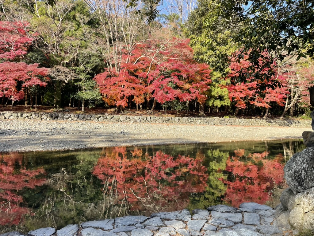 伊勢神宮五十鈴川