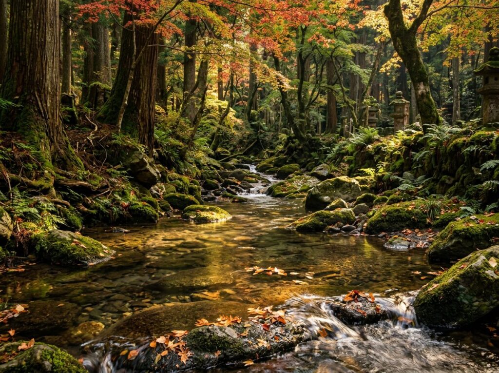 澄んだ水