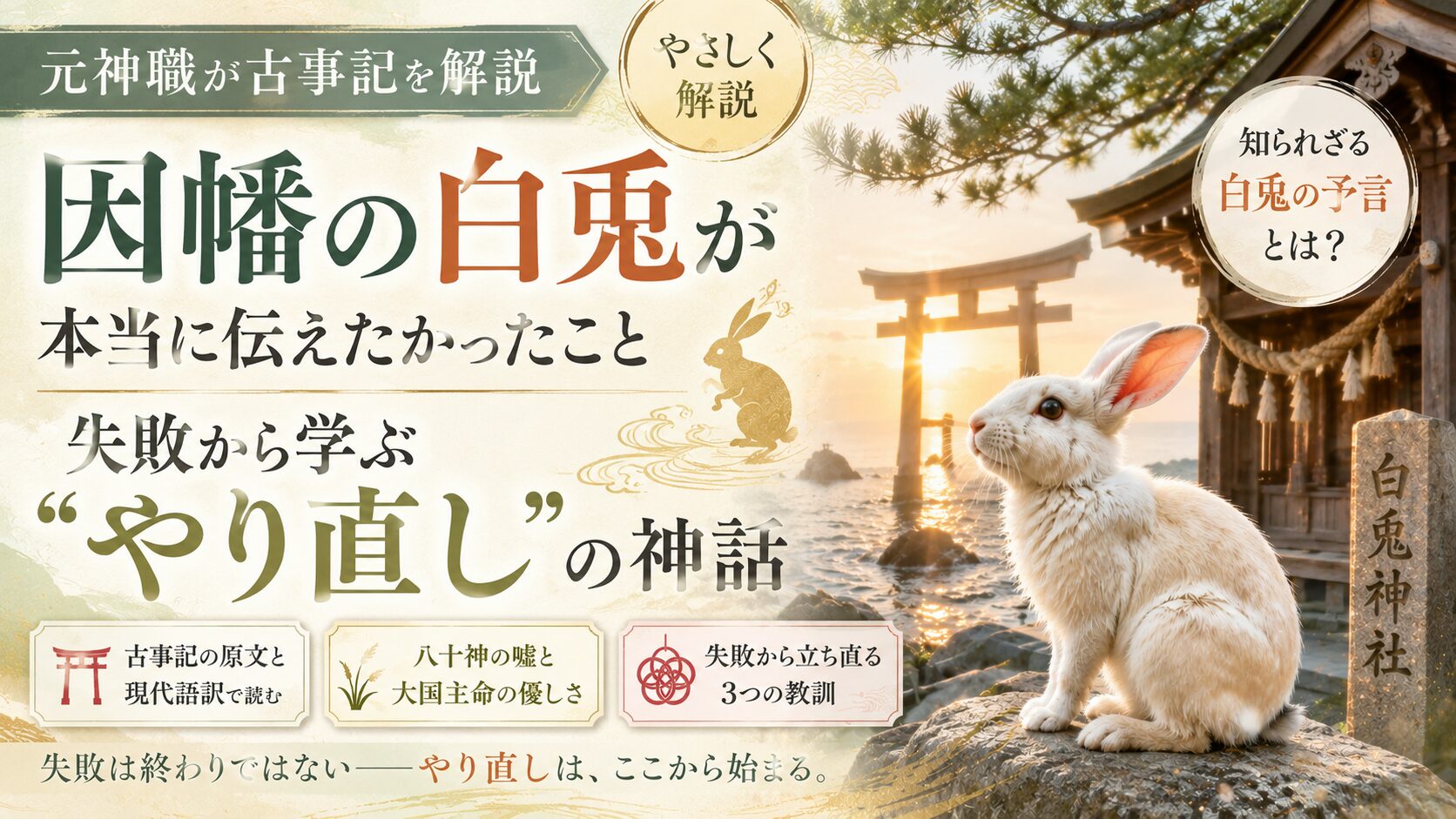 因幡の白兎が本当に伝えたかったこと