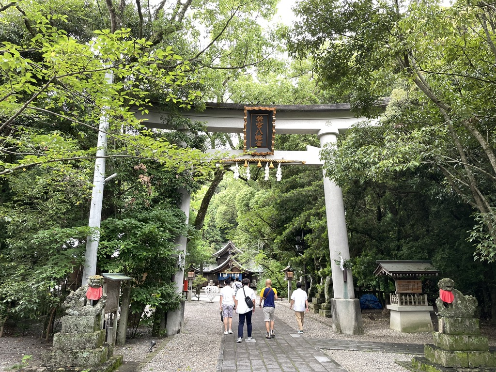 若宮八幡宮の鳥居