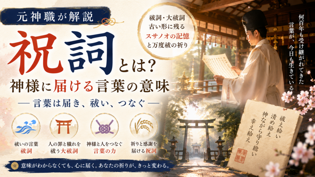 祝詞とは