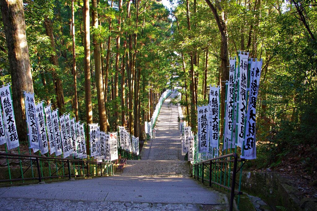 熊野本宮大社の石段