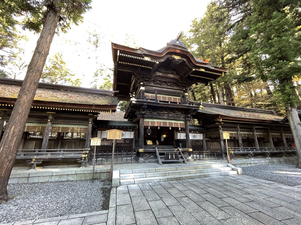 諏訪大社　下社春宮