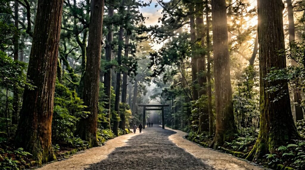 三種の神器に触れる旅へ