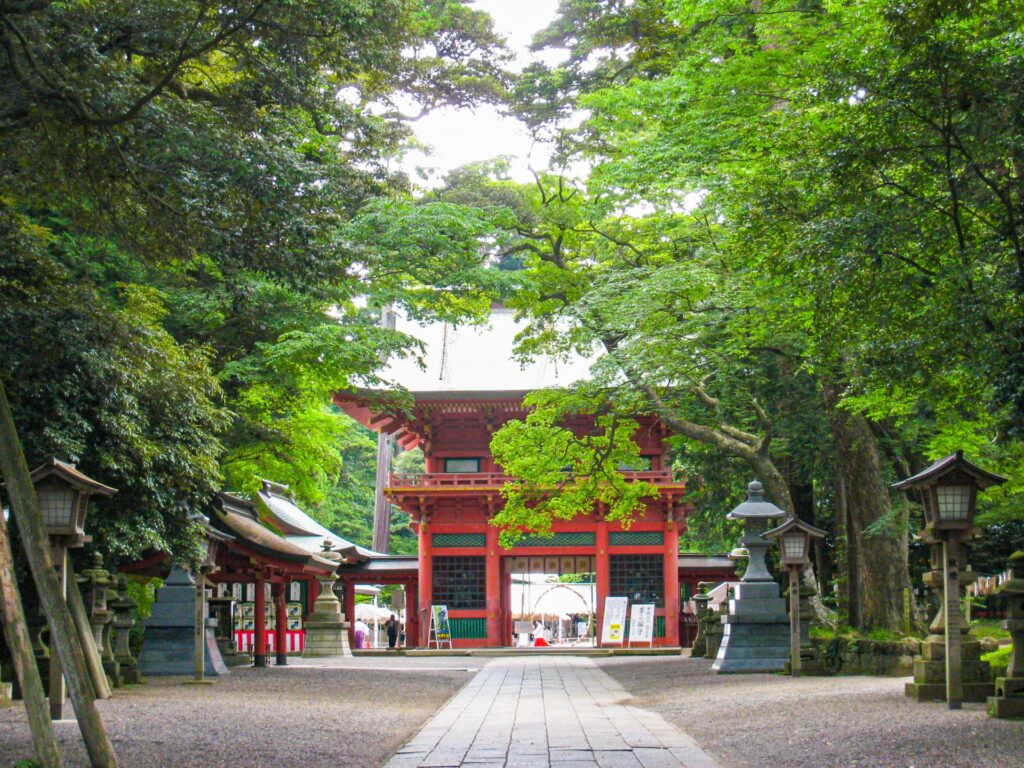 鹿島神宮の楼門