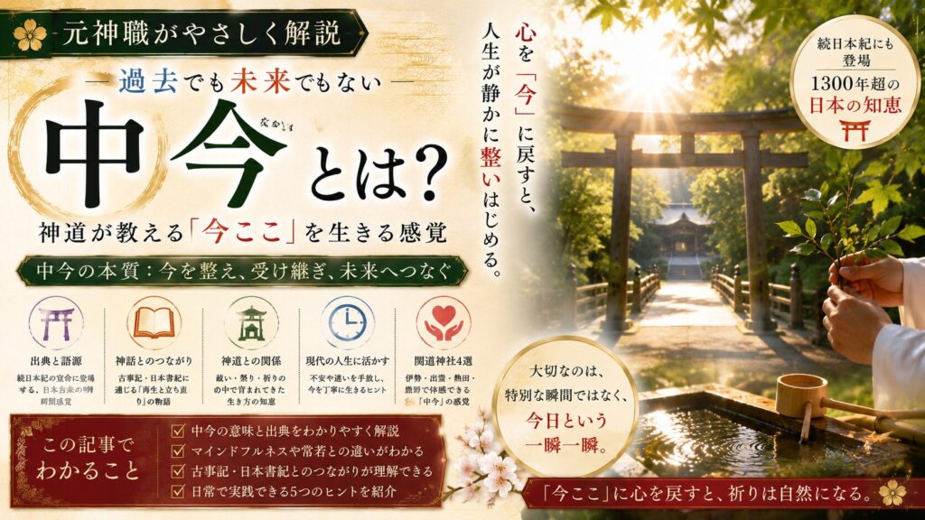 中今とは
