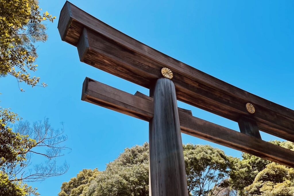 明治神宮鳥居