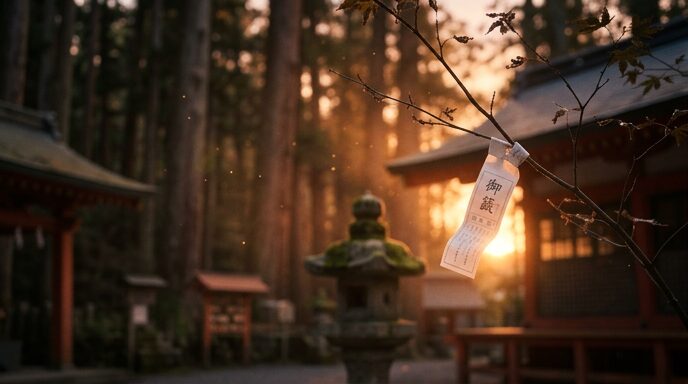 夕暮れの結び目