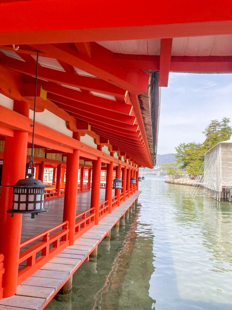 厳島神社の回廊２