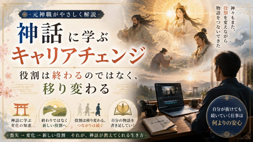 神話に学ぶキャリアチェンジ
