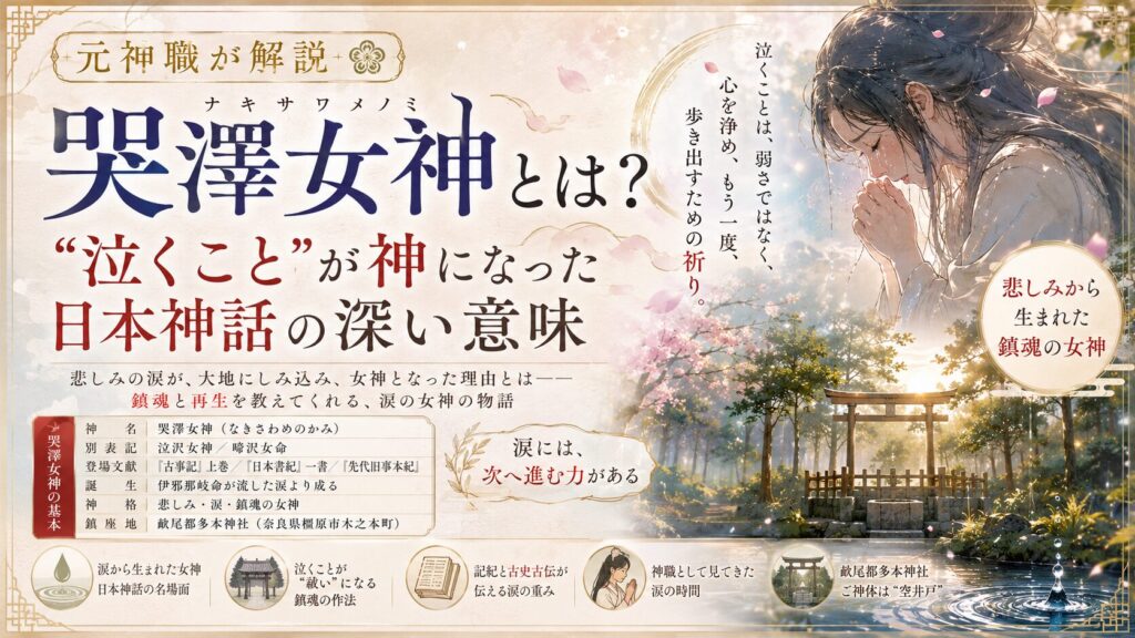 哭澤女神とは