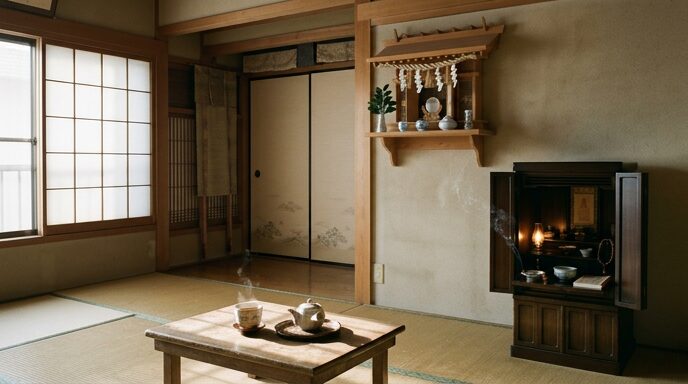 神棚と仏壇が共存する日常