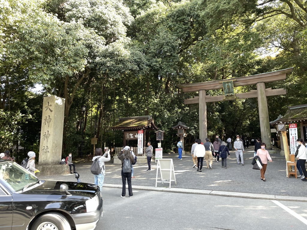 大神神社の鳥居
