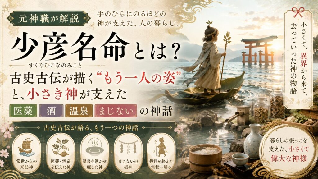 スクナヒコナとは