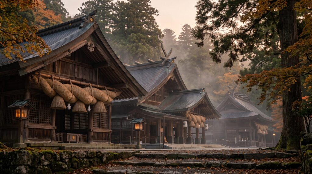 出雲大社の神在月、神々が集う