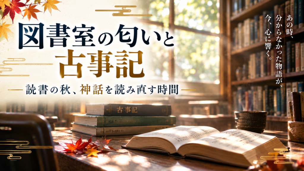 図書室の匂いと古事記