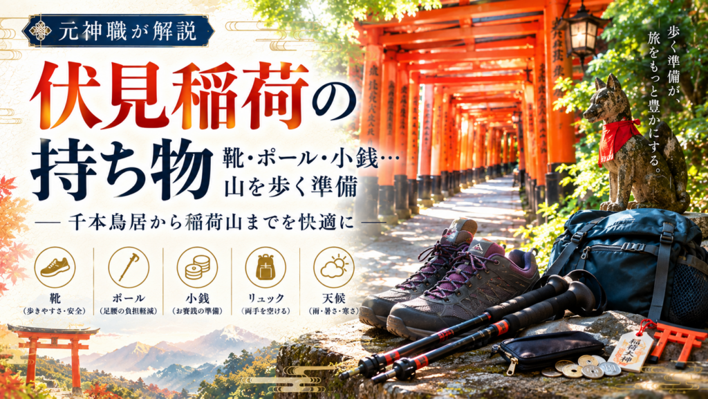 伏見稲荷の持ち物