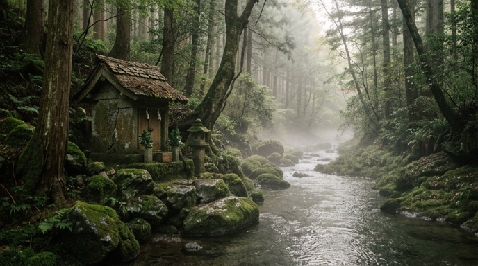 祓いの言葉が生まれた場所──川のほとりの小さな祠