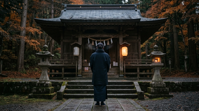 御神前に立つ、ひとりの時間へ