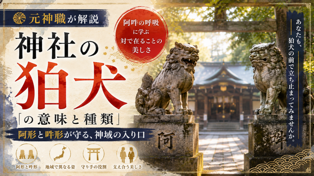 神社の狛犬