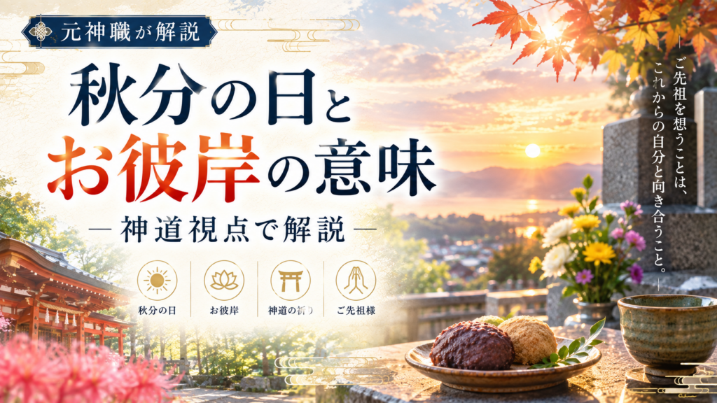 秋分の日とお彼岸の意味